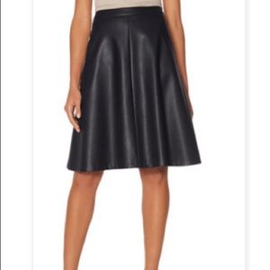 The Limited Faux Leather Skirt